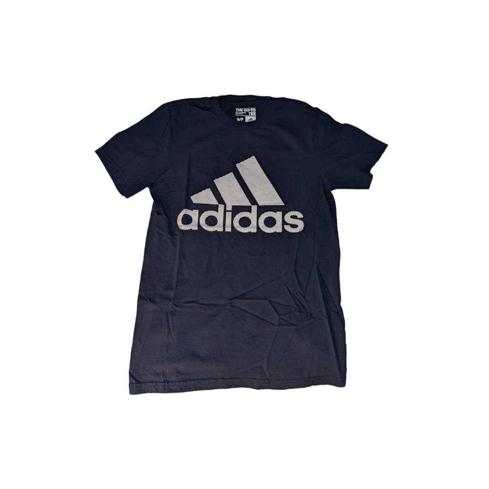 NWOT Adidas Navy Blue Go-To Tee Size Small